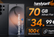 Samsung Galaxy S26 Ultra mit Voucher für einmalig 209 Euro mit 70GB Allnet Flat und 100 Euro Wechselbonus nur 34.99 Euro monatlich