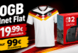 Nintendo Switch 2 & adidas Deutschland Heimtrikot 2026 für einmalig 99 Euro mit 50GB Allnet Flat nur 19.99 Euro monatlich