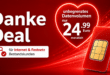 Vodafone Danke Deal für Bestandskunden - unbegrenztes Datenvolumen nur 24.99 Euro monatlich