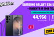 Samsung Galaxy S26 Ultra für einmalig 174 Euro mit 50GB Allnet Flat und 150 Euro Wechselbonus und 150 Euro Cashback nur 44.95 Euro monatlich