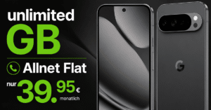 Google Pixel 10 Pro XL für einmalig 19 Euro mit Telekom unlimited Allnet Flat nur 39.95 Euro monatlich