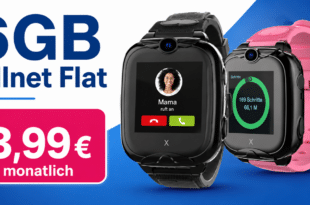 Xplora XGO2 Kinder Smartwatch mit 6GB Allnet Flatrate nur 3.99 Euro monatlich