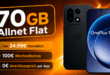 OnePlus 15 512GB für einmalig 119 Euro mit 70GB Allnet Flat und 100€ Wechselbonus nur 34.99€ monatlich