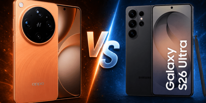 OPPO Find X9 Ultra vs. Samsung Galaxy S26 Ultra: Hat Samsung 2026 erstmals das Nachsehen?