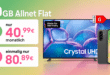 Samsung 55 Zoll UHD TV & Galaxy A56 EE mit 50GB Allnet Flat nur 40.99 Euro monatlich