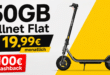 Xiaomi Electric Scooter 6 Lite & 100€ Cashback mit 50GB Allnet Flat nur 19.99 Euro monatlich
