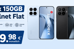 2x Xiaomi 17T mit 2x 150GB Allnet Flat nur 39.98 Euro monatlich