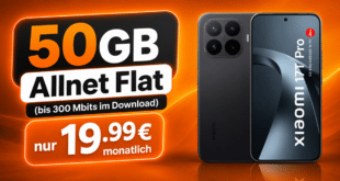 Xiaomi 17T Pro für einmalig 29 Euro mit 50GB Allnet Flat nur 19.99€ monatlich