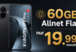 Xiaomi 17T Pro 512GB für einmalig 79 Euro mit 60GB Allnet Flatrate nur 19.99 Euro monatlich