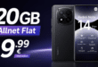 Xiaomi Redmi Note 14 Pro+ für einmalig 29 Euro mit 20GB Allnet Flat nur 9.99 Euro monatlich