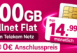 Allnet Flat 100GB im Telekom Netz nur 14.99€ monatlich