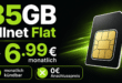 monatlich kündbar im Vodafone Netz - 35GB Allnet Flat nur 6.99€ monatlich - 0€ Anschlusspreis
