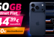 iPhone 17 Pro für einmalig 379€ mit 50GB Allnet Flat und 150€ Wechselbonus nur 44.99€ monatlich