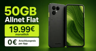 Fairphone (Gen. 6) 256GB für einmalig 99€ mit 50GB Allnet Flat nur 19.99€ monatlich