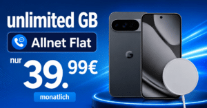 Google Pixel 10 Pro XL & Pixelsnap-Ladegerät für einmalig 99€ mit o2 unlimited Allnet Flat nur 39.99€ monatlich