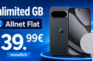 Google Pixel 10 Pro XL & Pixelsnap-Ladegerät für einmalig 99€ mit o2 unlimited Allnet Flat nur 39.99€ monatlich