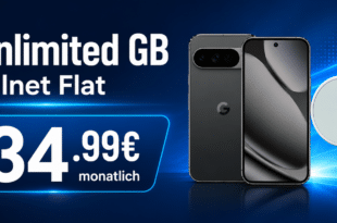 Google Pixel 10 Pro XL & Pixelsnap-Ladegerät für einmalig 19€ mit o2 unlimited Allnet Flat nur 34.99€ monatlich