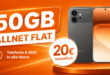 Honor 600 für einmalig 19€ mit 50GB Allnet Flat nur 20€ monatlich