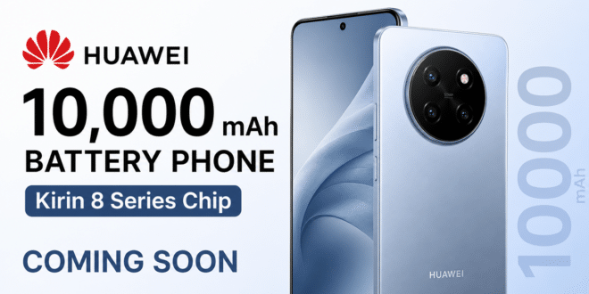 Huawei überrascht mit Mega-Akku: Erstes 10.000-mAh-Smartphone soll kurz vor dem Start stehen