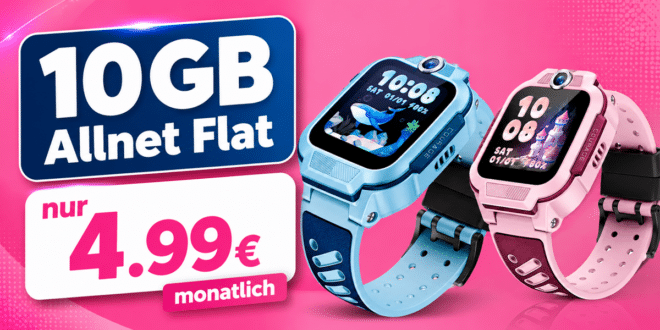 IMOO Watch Phone Z3 Kidswatch mit 10GB Allnet Flat nur 4.99€ monatlich