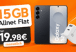 Samsung Galaxy S25 inkl. Cellular Line Dual Charger für einmalig 1€ (Einsendung Altgerät) mit 15GB Allnet Flat nur 19.98€ monatlich