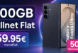 Samsung Galaxy Z Fold8 Ultra für einmalig 379€ (Einsendung Altgerät) mit 100GB Allnet Flat und 50€ Wechselbonus für 59.95€ monatlich