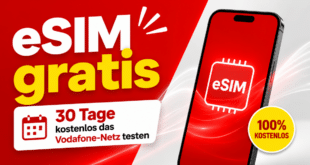 Vodafone Try for Free eSIM – 30 Tage kostenlos das Vodafone-Netz testen!