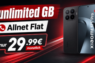 Xiaomi 17T Pro für einmalig 30€ mit o2 unlimited Allnet Flat nur 29.99€ monatlich