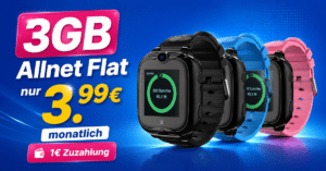 Xplora XGO2 Smartwatch für Kinder mit 3GB Allnet Flatrate nur 3.99 Euro monatlich