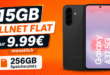 Samsung Galaxy A37 mit 15GB Allnet Flat nur 9.99€ monatlich