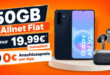 Samsung Galaxy A57 & Galaxy Buds 4 Pro für einmalig 69€ mit 50GB Allnet Flat nur 19.99€ monatlich