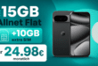 Google Pixel 10 Pro & Pixelsnap-Ladegerät mit 15GB Allnet Flat (+10GB extra SIM) nur 24.98 Euro monatlich