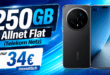 Honor Magic8 Pro für einmalig 89€ mit 250GB Allnet Flat nur 34€ monatlich