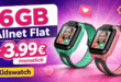 imoo Watch Phone Z1 Kinder Smartwatch für einmalig 1 Euro mit 6GB Allnet Flat nur 3.99€ monatlich