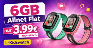 imoo Watch Phone Z1 Kinder Smartwatch für einmalig 1 Euro mit 6GB Allnet Flat nur 3.99€ monatlich