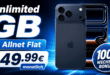 iPhone 17 Pro Max für einmalig 429€ mit Vodafone unlimited Allnet Flat und 100€ Wechselbonus nur 49.99€ monatlich