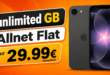 iPhone 17e für einmalig 49€ mit o2 unlimited Allnet Flat nur 29.99€ monatlich