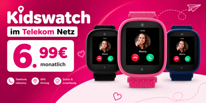 Xplora X6 Play 2.Gen für einmalig 89€ im Telekom Netz nur 6.99€ monatlich