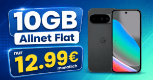 Google Pixel 10 für einmalig 149€ mit 10GB Allnet Flat nur 12.99€ monatlich
