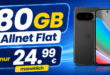 Google Pixel 10 mit 80GB Allnet Flat nur 24.99€ monatlich