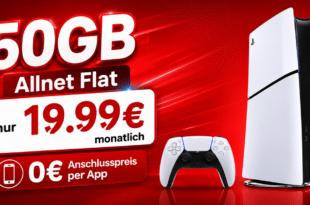Playstation 5 PS5 Slim - Digital Edition mit 50GB Allnet Flat nur 19.99€ monatlich
