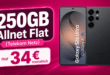 Samsung Galaxy S26 Ultra für einmalig 199 Euro mit 250GB Allnet Flat nur 34.00 Euro monatlich