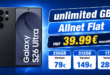 SAMSUNG Galaxy S26 Ultra für einmalig 79€ mit o2 unlimited Allnet Flat nur 39.99€ monatlich
