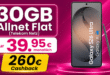Samsung Galaxy S26 Ultra für einmalig 199 Euro mit 30GB Telekom Allnet Flat & 260€ Cashback nur 39.95€ monatlich