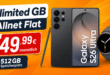 Samsung Galaxy S26 Ultra 512GB & Galaxy Watch8 BT für einmalig 139€ mit o2 unlimited Allnet Flat nur 49.99€ monatlich