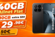 Xiaomi 17T Pro mit 40GB Allnet Flat (+10GB extra SIM) nur 29.98€ monatlich