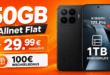 Xiaomi 17T Pro 1TB Version mit 50GB Allnet Flat und 100€ Wechselbonus nur 29.99€ monatlich