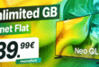 75 Zoll Neo QLED 4K Samsung TV (2026) für einmalig 129€ mit o2 unlimited Allnet Flat nur 39.99€ monatlich