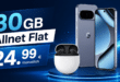 Google Pixel 10 Pro & Google Pixel Buds 2A für einmalig 29€ mit 80GB Allnet Flat nur 24.99€ monatlich