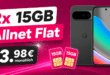 Google Pixel 10 für einmalig 9€ (Einsendung Altgerät) mit 2x 15GB Allnet Flat nur 13.98€ monatlich